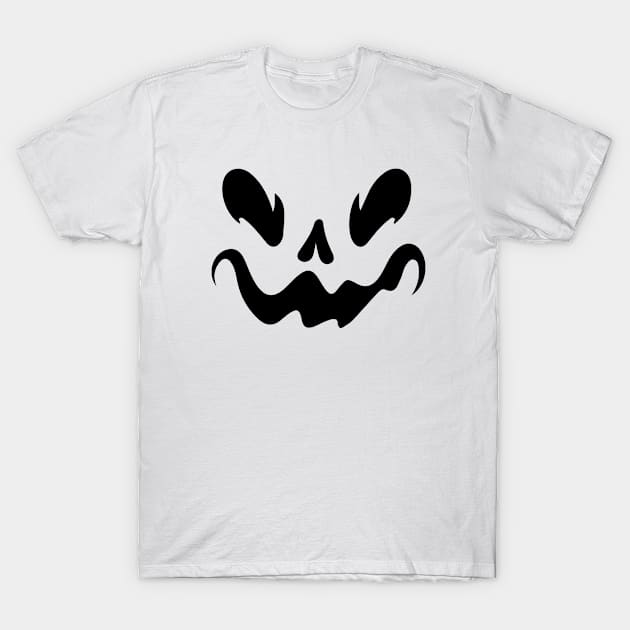 Evil Ghost Halloween T-Shirt by igzine